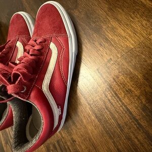 Vans Red and White UltraCush Pro Shoes